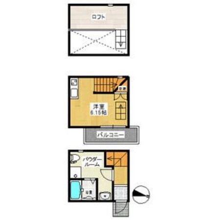 豊田本町駅 徒歩5分 1-2階の物件間取画像